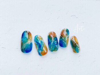 アルテ 松戸店(Arte)/定額ネイルデザインA &nbsp;¥6500