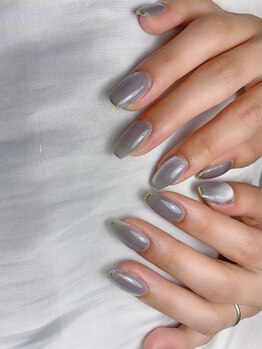 アイネイル(AI Nail)/マグネットミラースキニフレンチ