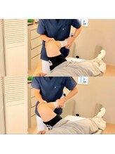 経堂鍼灸整体院/股関節がよく曲がるように。