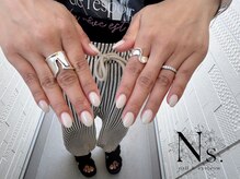 エヌエス ネイルアンドアイブロウ(Ns)/ホワイトネイル☆