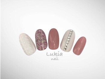 冬おすすめ☆チェックネイル