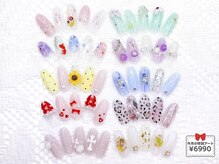 ネイルコレクション ピンク(Nail Collection Pink)の雰囲気(8月の特別ジェルアート¥6990★厳選10種がお得に♪)