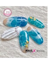 ネイリックス 栄ガスビル(NAILX)/水面ネイル☆