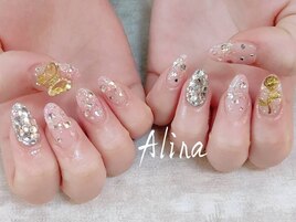 ストーン付け放題