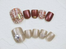 フェリーチェ(Felice)/☆winter foot nail☆