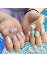 アヤネイルズ アンド アイラッシュ 綱島店(AYA NAILZ.&Eyelash)/キャラクターネイル
