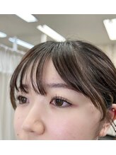 ネイル アンド アイラッシュ グレイス(Grace)/パリジェンヌ施術