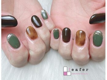 リーファ 岡山駅前店(Lea'fer)/秋ネイル