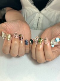 個性派ネイル