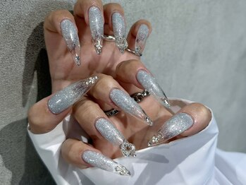 ネアー 新潟(NEER)/キラキラグラデーションネイル