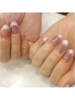 ハーティーネイル hearty nail 溝の口店/マグネット/グラデ/キラキラ