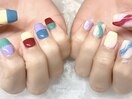 ポップニュアンスネイル♪