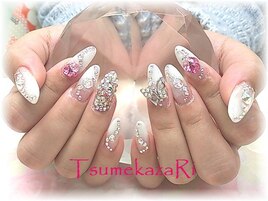 蝶&リボンパーツ★3D&敷詰スワロ