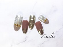 アメリ(Amelie)/ハート/ミラー/フレンチ