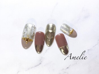 アメリ(Amelie)/ハート/ミラー/フレンチ