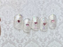 ゆびノさき/ラメラメハート