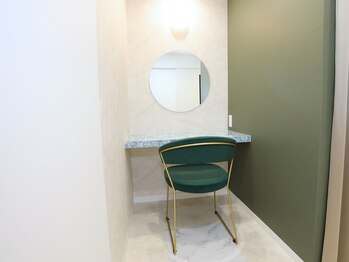 ヴィーライン 大阪梅田院(VeLine)/パウダールームとなります