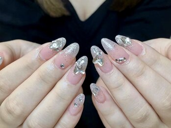 ウサギネイル 新大久保店(usagi nail)/キラキラネイル