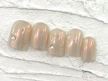 ネイルメゾン 池袋店(NAIL MAISON)/オーロラリボン¥8050