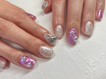 イーストハムアネーロネイル(EAST HAM anello nail)/キラキラ/ミラー/個性派/