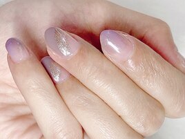 塗りかけニュアンスネイル