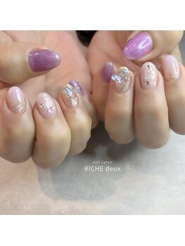 リッシュ ドゥ(RICHE deux)/【定額】春のオーロラニュアンス