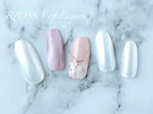 リオッサ オブ ラグーン(RIOSSA of Lagoon)/フラワーデザイン春ネイル