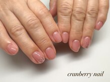 クランベリーネイル 代官山 恵比寿(cranberry nail)/シンプルアートデザイン