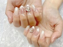 リベレ 福島店(LIBELLE)/マグネットフレンチネイル