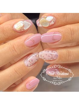 ジュジュ(Juju)/ピンクのレオパードネイル