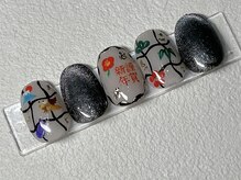 兎和ネイル(トワネイル)/お正月ネイル