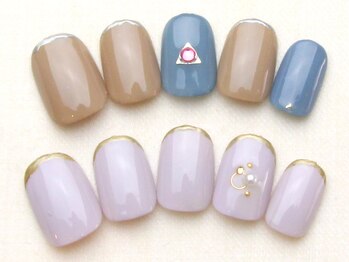 ユースタイル 新宿店(U-style)/メタリック細フレンチ