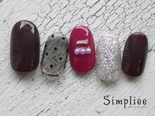 シンプリー ネイルアンドアイラッシュ 祖師谷大蔵店(Simpliee Nail&Eyelash)/定額ネイル