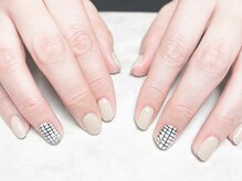 サロン カラフリー アシヤ(Salon Colorfulyy Ashiya)/チェックアートネイル