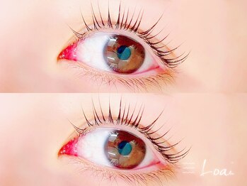 ロア 博多駅前店(Loa)の写真/[博多駅/上下パリジェンヌラッシュリフト/韓国アイドル風束感まつげパーマ］話題のケラチントリートメント*