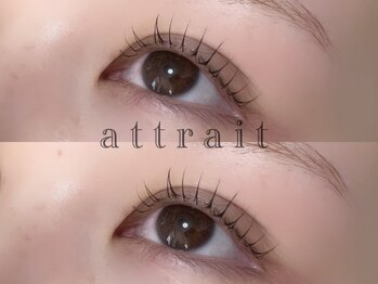 アトレ(attrait)の写真/いつものメイクを時短に！ナチュラルに目を大きく見せたい方に☆カウンセリングでなりたい姿を叶えます！