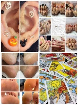 ナゴミエ(Nagomier)の写真/12/1より人気のメニュー＜ハンド/フットケア・タロット占い・耳つぼジュエリー＞がリニューアル!!