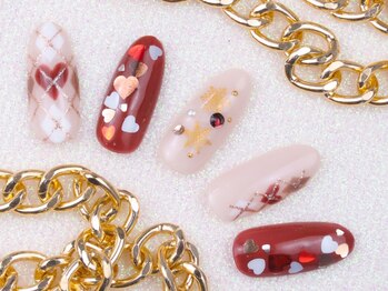 カラーズ 浜松店(colors)の写真/ワンホン☆雪の結晶☆ツイード☆チーク☆フラッシュ☆マグネット☆埋め尽くし☆ニット☆レオパード☆