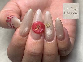 ・3Dリボン×シーリングスタンプ