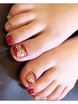 エリクサーネイル 池袋(Elixir Nail)/フットやり放題/クーポン使用