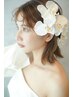 <山田奈秀美限定>前撮りブライダルヘアメイク￥22,000※早朝可能