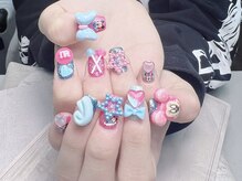 ネイルプリンセス(Nail Princess)/キャラクター3Dつけ放題コース