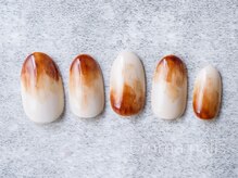 エマ ネイルズ(Emma Nails)/カフェラテネイル☆