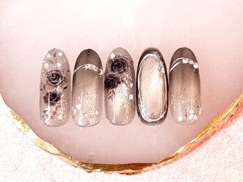 プティネイル(Puti Nail)の写真/【初回オフ無料/何度でも同価格♪新宿駅近】ゴージャスコース¥9000◆トレンドデザイン400種類以上ご用意!