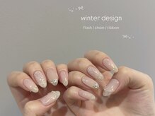 ランドネイル 天神(LANDNAIL)/ツイードデザイン＊○