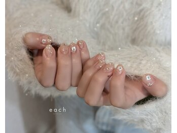 ホロフラワーネイル