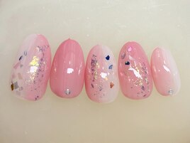 縦グラデーションネイル