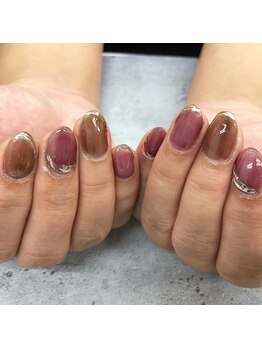 イーズネイル 堺(e's Nail)/秋ネイル