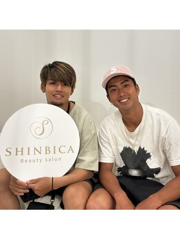 シンブロウ バイ シンビカ(SHIN BROW by SHINBICA)/佐々木選手＆日高選手ご来店
