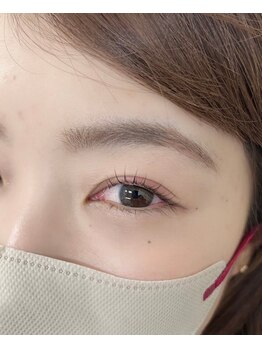 ネイル アンド アイラッシュ グレイス(Grace)/パリジェンヌ施術